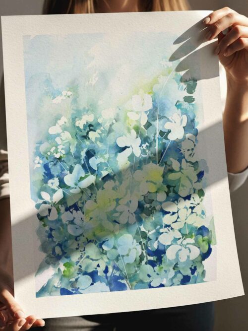 Art Print "Pluie printanière" 60x80 cm